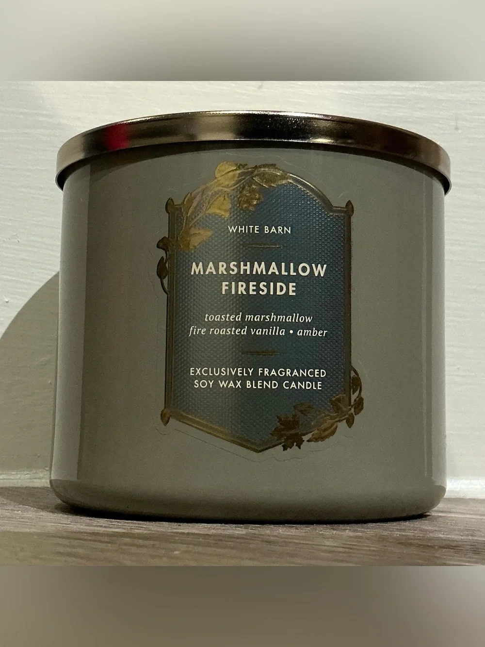 Marshmallow Fireside Bath & Body Works 3-Wick Candle